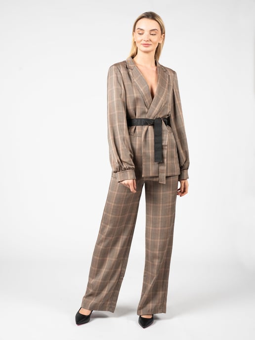 Pinko jas Giornale Vrouw bruin - Image 2