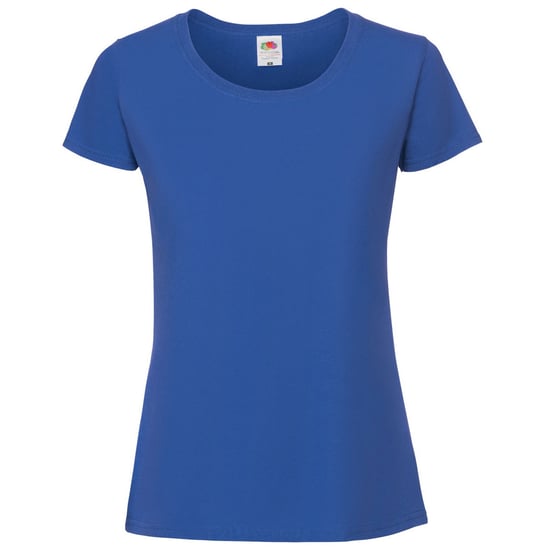 Fruit Of The Loom Vrouwen / Dames Ringgesponnen Premium T-Shirt (Colbalt) - Image 1