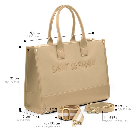 Grote Tote Bag Quartier Latin - Image 2