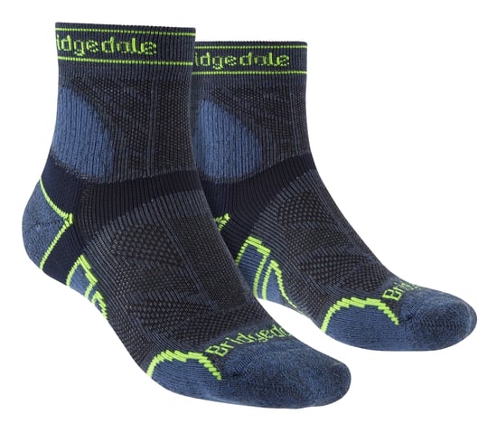 Bridgedale - Heren Hardloopsokken van Lichtgewicht Merinowol - Blauw - Image 1