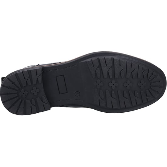 Hush Puppies Joshua Leer Heren Zwart Laarzen - Image 3