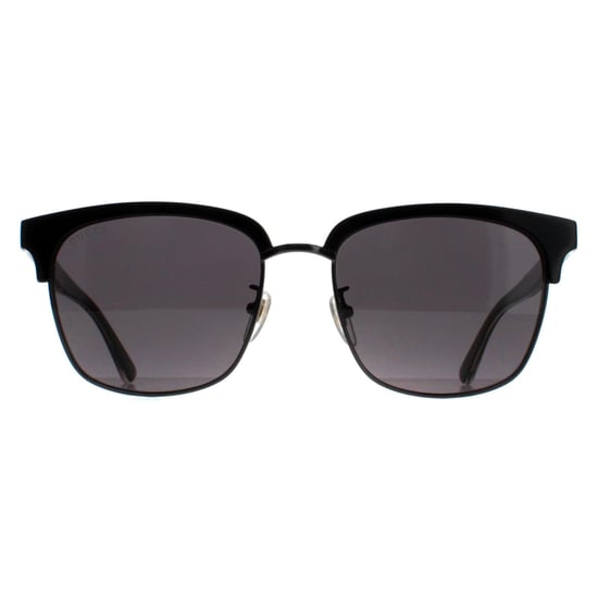 Gucci Vierkante Mannen Zwart en Grijs GG0382S - Image 1