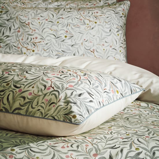 EW by Edinburgh Weavers Malory Botanisch Luxe Katoenen Dekbedovertrekset - Image 4