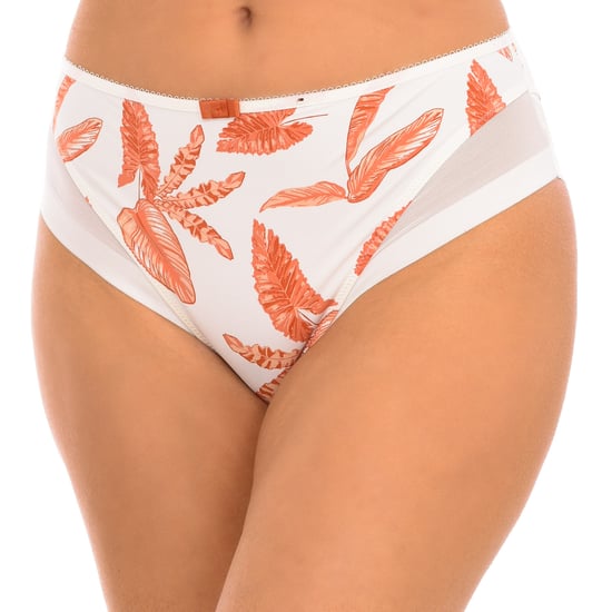 Generous elastic and breathable fabric panties 00A63 women