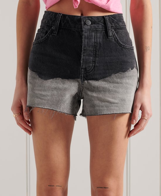 Superdry High Rise Cut Off Shorts