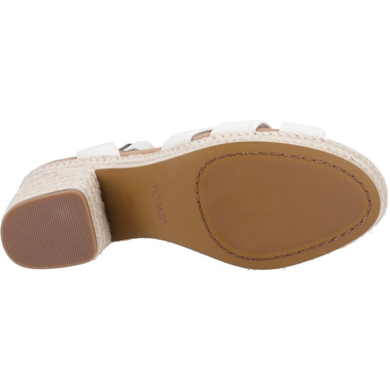 TOMS Majorca Strappy Leer Vrouwen Licht Zand Sandalen - Image 3