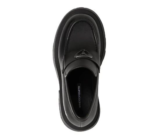 Windsor Smith Zwarte Leren Plateauschoenen - Spolied - Image 5