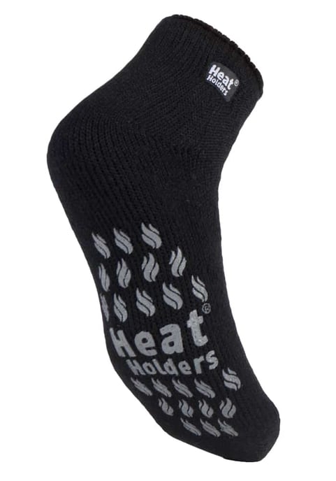 Heat Holders - Thermische pantoffelsokken voor heren - LC Zwart - Image 1