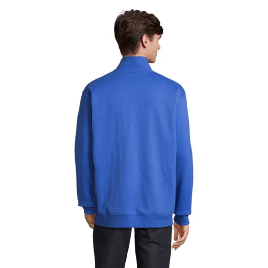 SOLS Uniseks Conrad Sweatshirt met Quarter Zip voor volwassenen (Koningsblauw) - Image 2