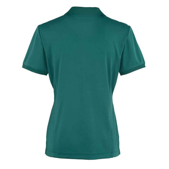 Premier Womens/Ladies Coolchecker Pique Polo Shirt (Bottle Green)