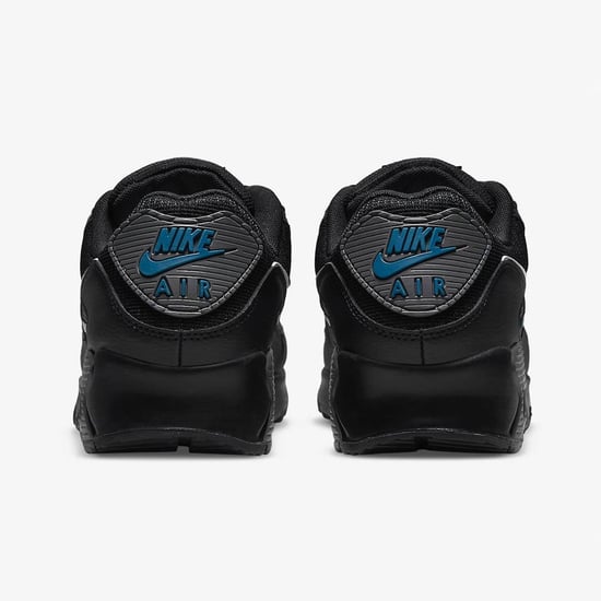 Nike Air Max 90 Heren Sportschoenen in Zwart/Wit/Marina/Iongrijs - Image 5
