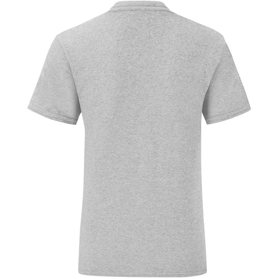 Fruit of the Loom Iconisch T-shirt voor heren (set van 5) (Zinkgrijs) - Image 2