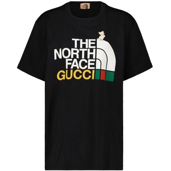 Gucci X The North Face Design Regular Fit Black T-Shirt