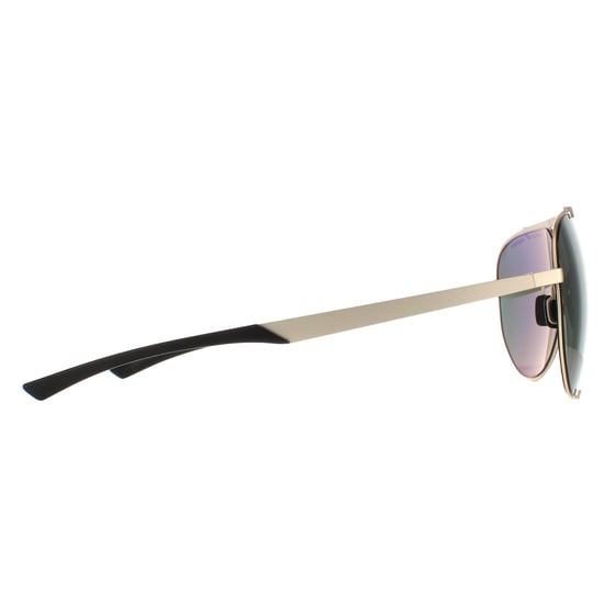Porsche Design Aviator Mens Light Gold Black Green P8920
