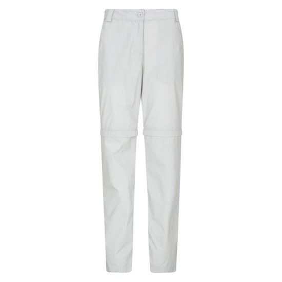 Mountain Warehouse Dames/Dames Quest Zip-Off wandelbroek (Lichtgrijs) - Image 1