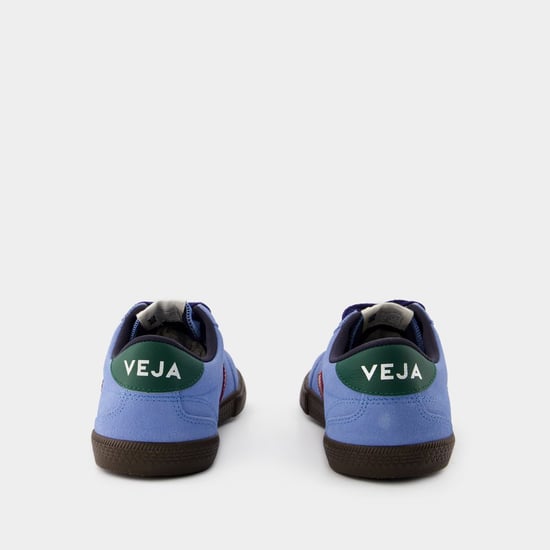Volley Sneakers - Veja - Leer - Blauw - Image 2