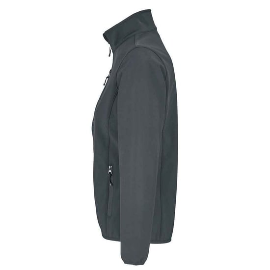 SOLS Dames/Dames Falcon Softshell gerecyclede Soft Shell jas (Houtskool) - Image 2