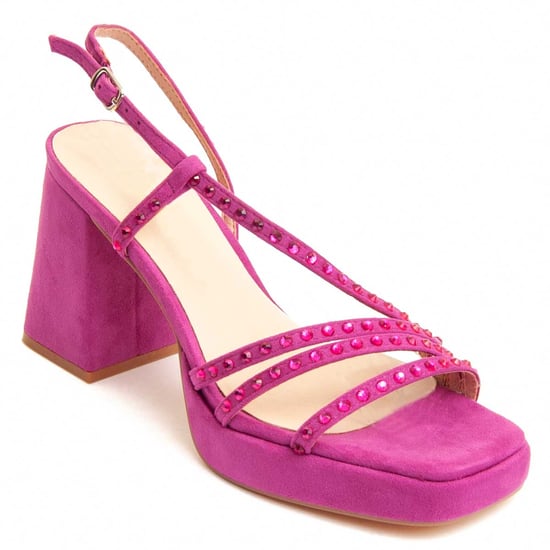 Montevita Heel Sandal Festsand2 In Fuchsia - Image 3