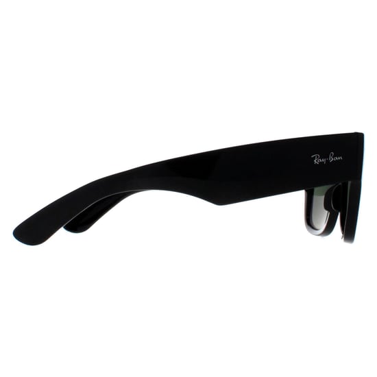 Ray-Ban Vierkant Unisex Gepolijst Zwart Groen Gepolariseerd RB0840S Mega Wayfarer - Image 4