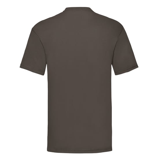 Fruit of the Loom Unisex Adult Waardevol T-Shirt (Chocolade) - Image 2
