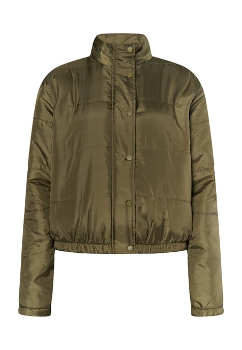 Mymo Licht gewatteerd blousonjack Dames militaire olijf - Image 1