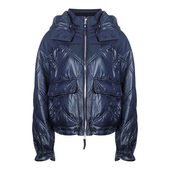 Parajumpers Madina Pencil Dark Navy Blue Padded Jacket