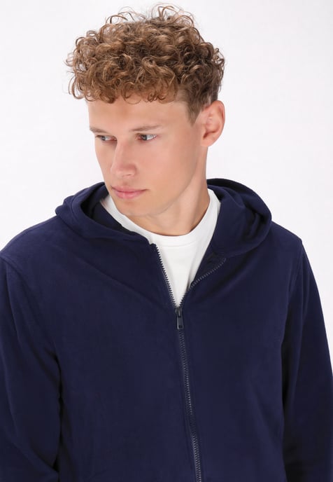 Mo Fleece jas Heren marine - Image 5
