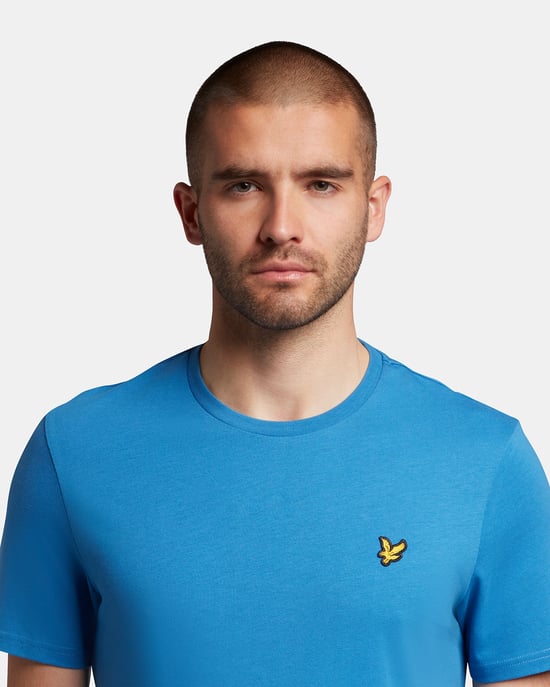 Lyle & Scott Effen T-shirt in Blauw - Image 4