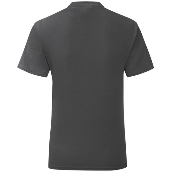 Fruit of the Loom Iconisch T-shirt voor heren (set van 5) (Licht Grafietgrijs) - Image 2