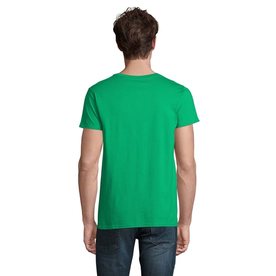 SOLS Heren Pioneer Biologisch Katoenen T-Shirt (Kelly Groen) - Image 2