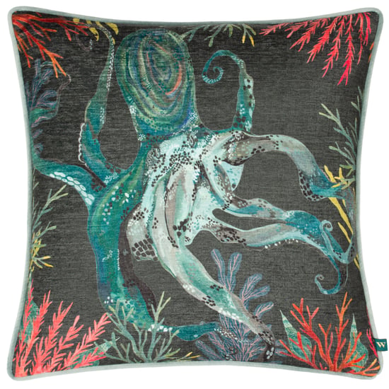 Wylder Tropics Abyss Octopus Chenille Kussenhoes - Image 1