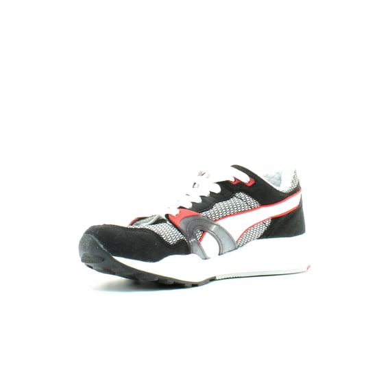 Puma Trinomic XT 1 Plus Black Lace Up Mens Trainers Running Shoes 355867 05