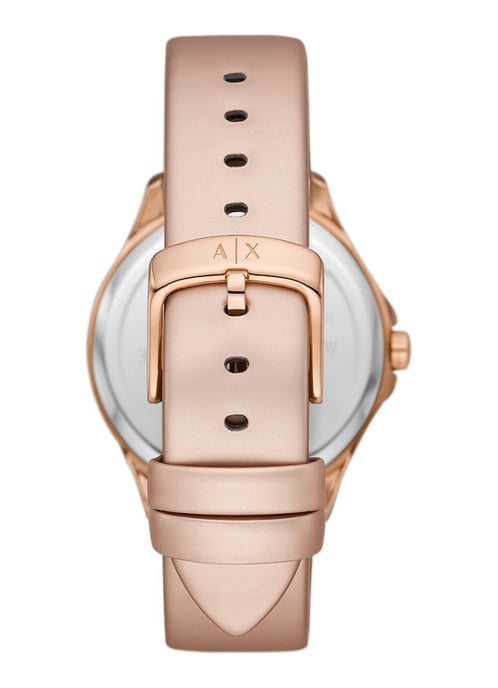 Armani Exchange Dames Hampton Vrouwen Roze Gouden Horloge AX5272 - Image 3