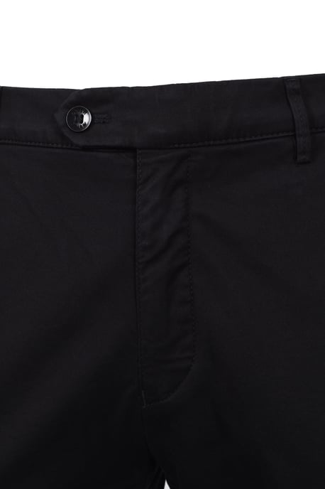 Meyer Bonn Cotton Trouser Black