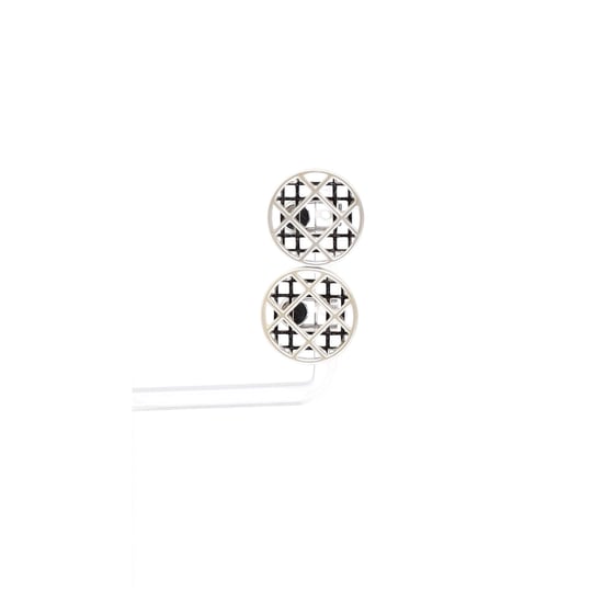 Christian Dior Clip-On Earrings in Sterling Silver - Image 4