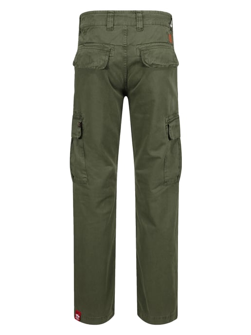Alpha Industries Heren Agent Slim Cargo Pants in Olijfgroen - Image 6