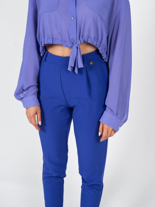 Rebel Queen by Liu Jo broek Carota Vrouw blauw - Image 4