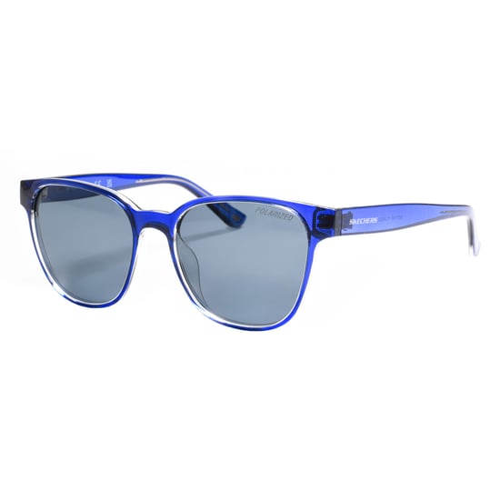 Women's polarized acetate sunglasses with round shape SE6277S Skechers