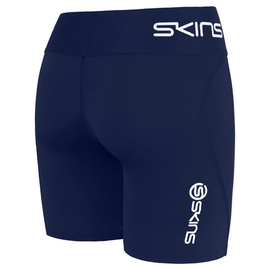 Skins Series-1 Stretch Navy Blue Mens Training Half Tights Shorts SO00100029010