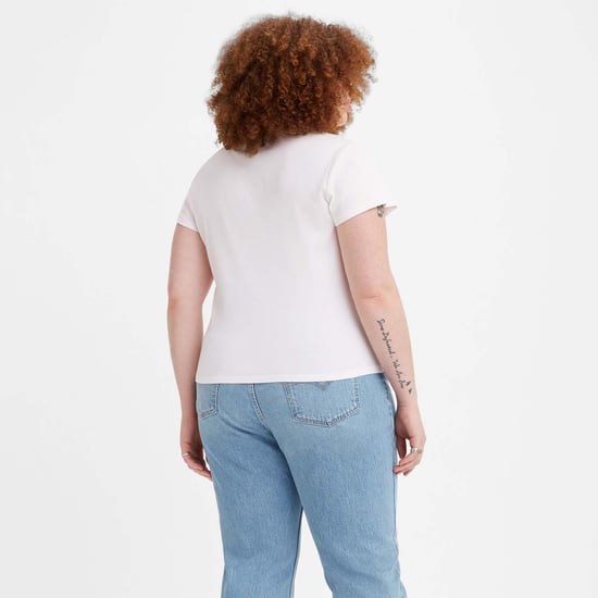 Dames-T-shirt Levis Plus Baby in Wit - Image 2