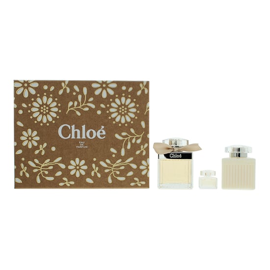 Chloe Eau De Parfum 75ml, Body Lotion 100ml + Eau De Parfum 5ml Gift Set