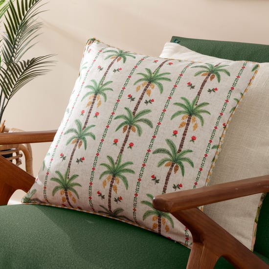 Wylder Tropics Okara Palm Geprinte Polyester Gevuld Kussen - Image 6