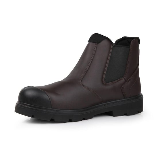 Regatta Mens Waterproof Action Leather Dealer Boots (Peat)