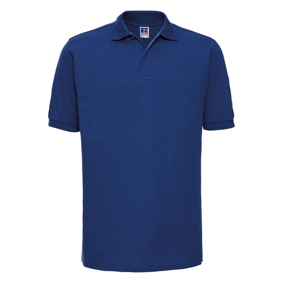 Russell Heren Ripple Collar & Manchet Poloshirt met korte mouwen (Helder Koninklijk) - Image 1