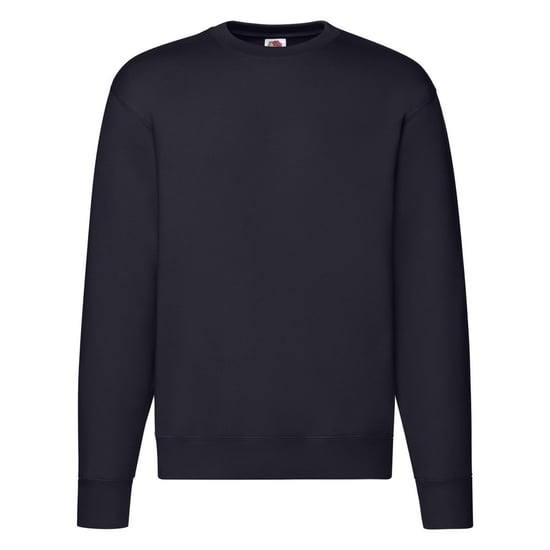 Fruit of the Loom Heren Premium Ingelegd Sweatshirt (Deep Navy) - Image 1