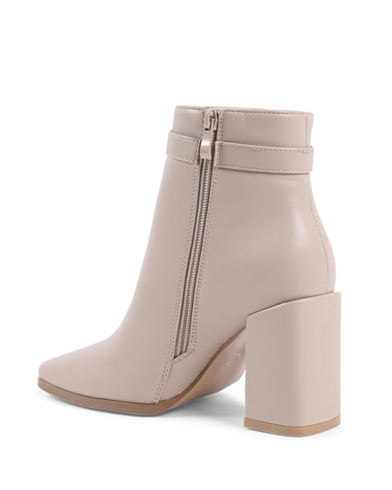 19V69 Italia Womens Ankle Boot Beige