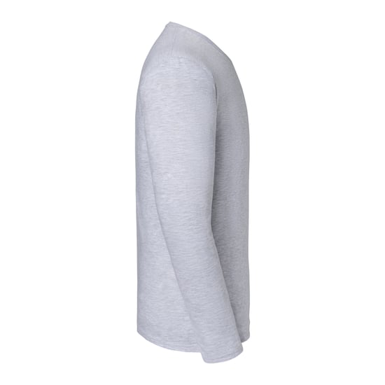 Fruit of the Loom Heren Iconic Premium T-shirt met lange mouwen (Heide Grijs) - Image 3