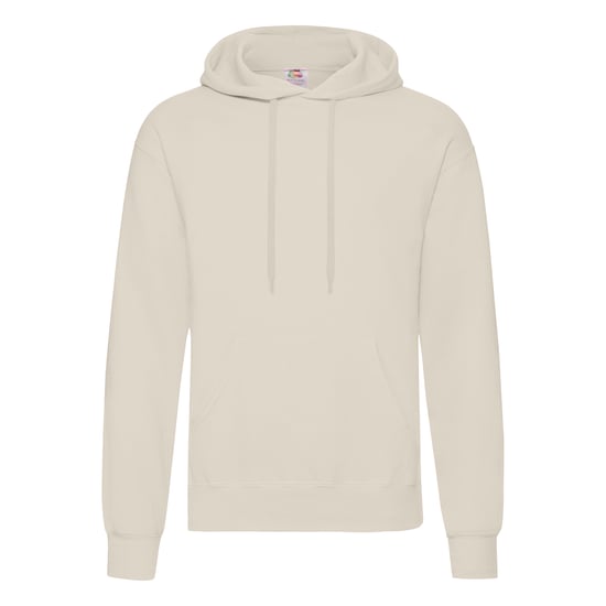 Fruit Of The Loom Heren Sweatshirt Met Capuchon / Hoodie (Natuurlijk) - Image 1