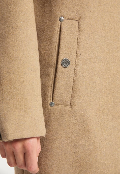 Dreimaster Jas Dames beige melange - Image 5