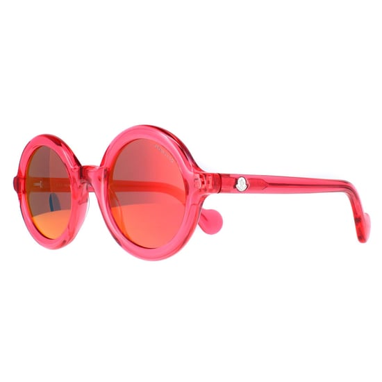 Moncler Round Womens Shiny Fuchsia Purple Gradient Mirrored ML0005